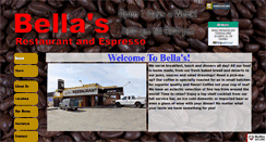 Desktop Screenshot of bellasrestaurant.us